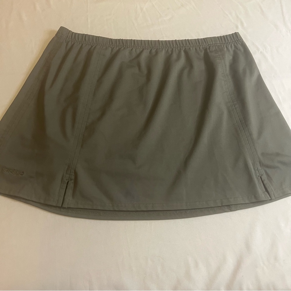 Bollé Olive Green Casual Performance Athletic Tennis Golf Skirt Size Lg Bundle 2